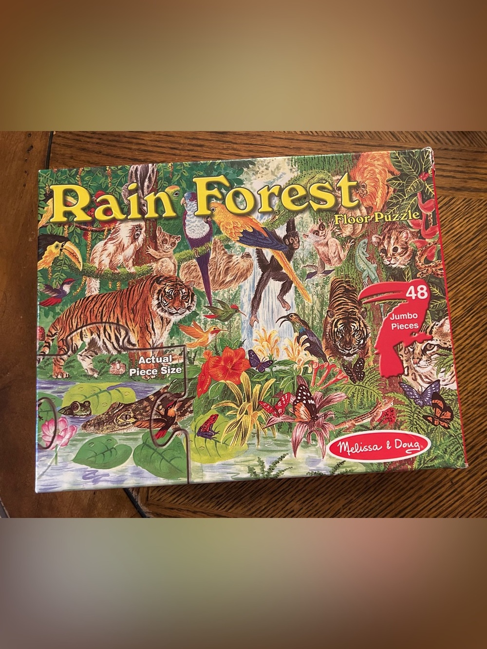 Melissa & Doug Rain Forest Floor Puzzle